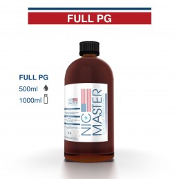 Glicole Propilenico - 500ml in bottiglia da 1 litro - NIC MASTER - BASI SCOMPOSTE