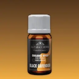 SINGLE LEAF BLACK CAVENDISH ORGANIC 4 POD 10 ML - Aroma concentrato - La Tabaccheria