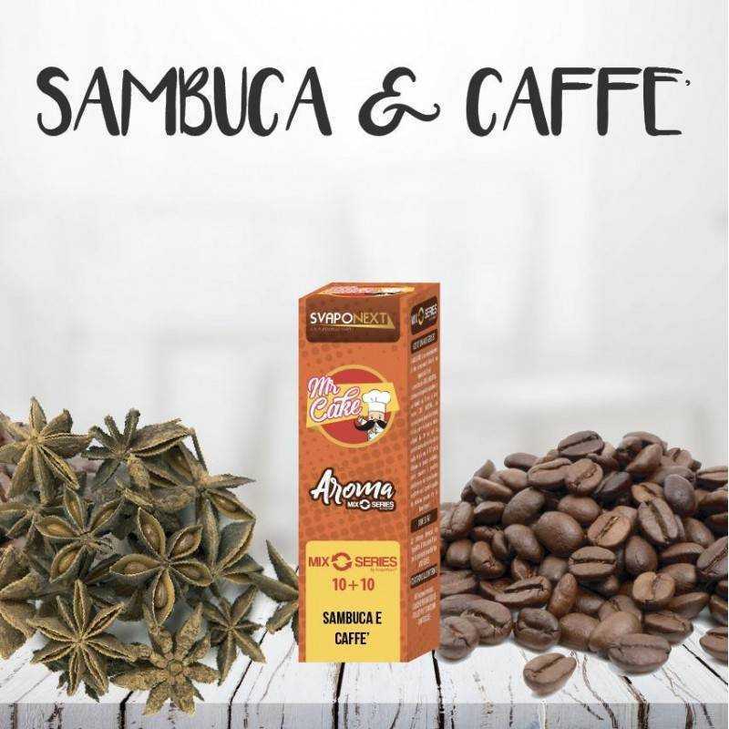 SAMBUCA E CAFFE 10+10 ML MIX SERIES MR.CAKE - SVAPONEXT